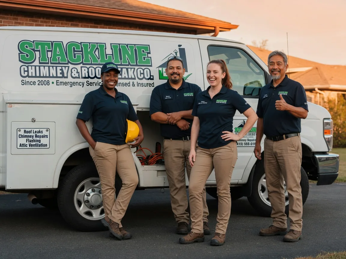 Chimney flashing repair company in Fargo, ND